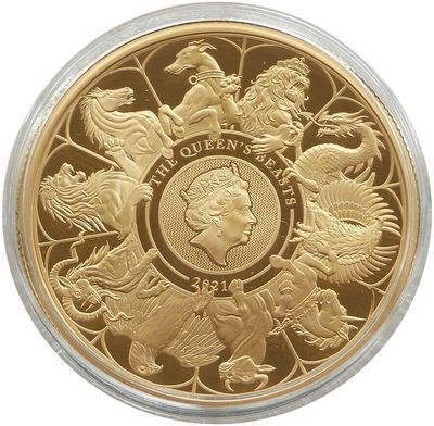Gold Queen's Beasts Coins