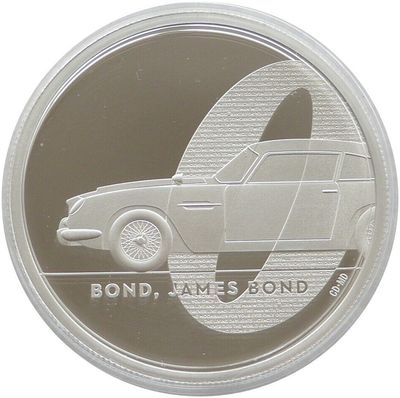 Silver James Bond Coins