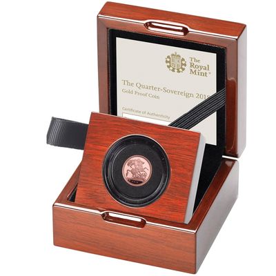 Quarter Sovereign Gold Coins