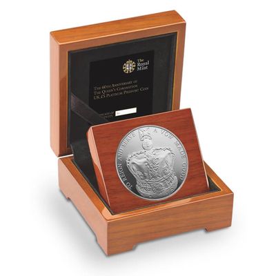 Platinum Piedfort Coins