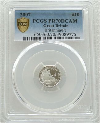 Britannia £10 Platinum 1/10oz Coins