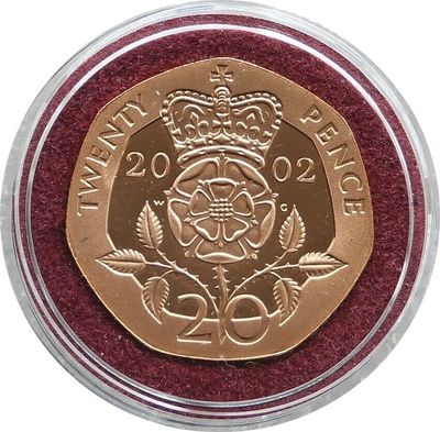 Proof 20p Coins