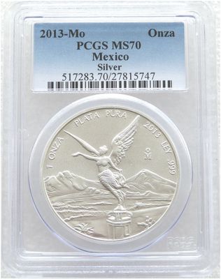Mexican Graded Silver Coins