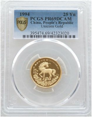 Chinese Unicorn Gold Coins