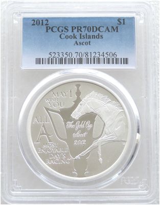 Cook Islands Graded Silver Coins