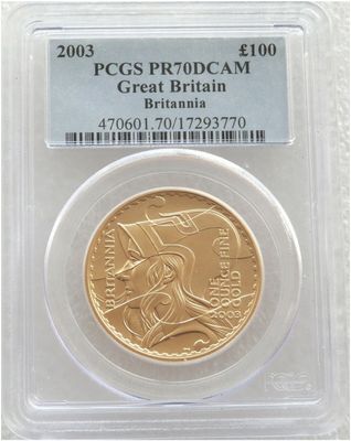 2003 Britannia Coins