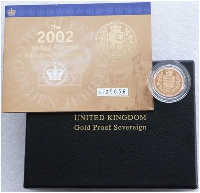 2002 Sovereign Gold Coins