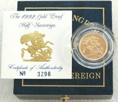 1992 Sovereign Gold Coins