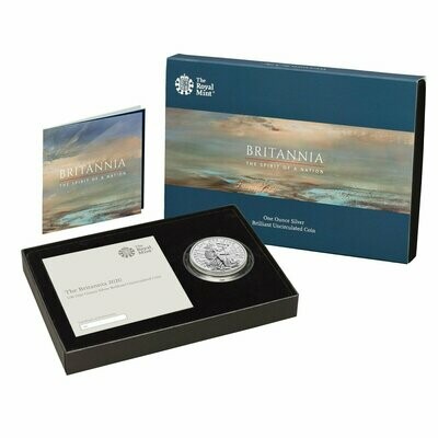 1oz Silver Bullion Britannia Coins