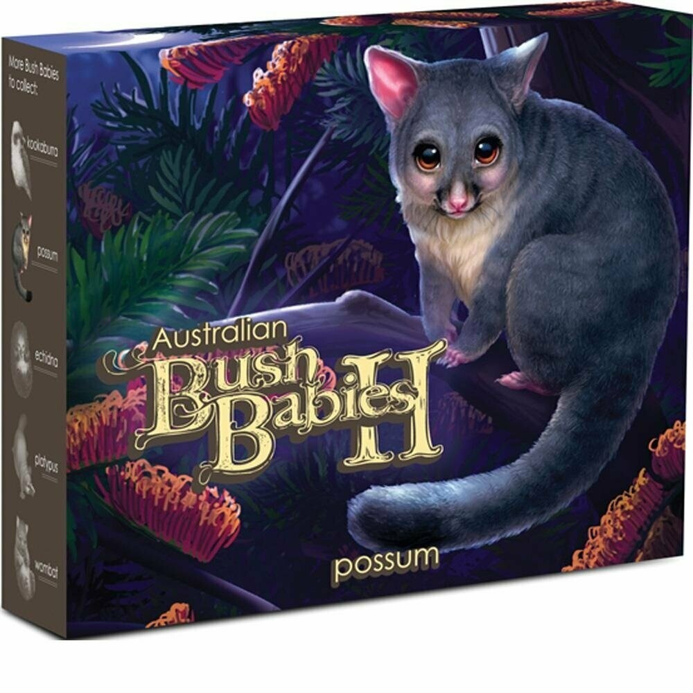 2013 Australia Bush Babies II Possum 50c Silver Proof 1/2oz Coin Box Coa 2013 Australia Bush Babies II Possum 50c Silver Proof 1/2oz Coin Box Coa