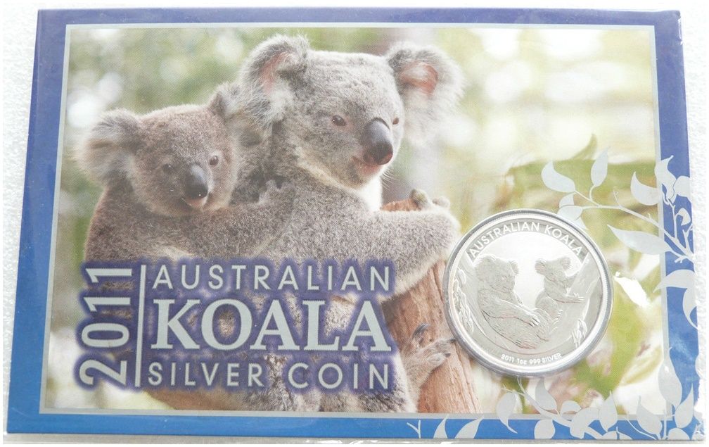 2011 Australia Koala $1 Silver 1oz Coin Mint Pack Sealed 2011 Australia Koala $1 Silver 1oz Coin Mint Pack Sealed