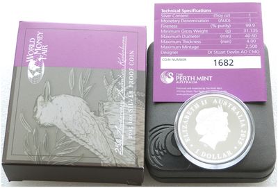 2015 Australia Berlin World Money Fair Kookaburra 25th Anniversary