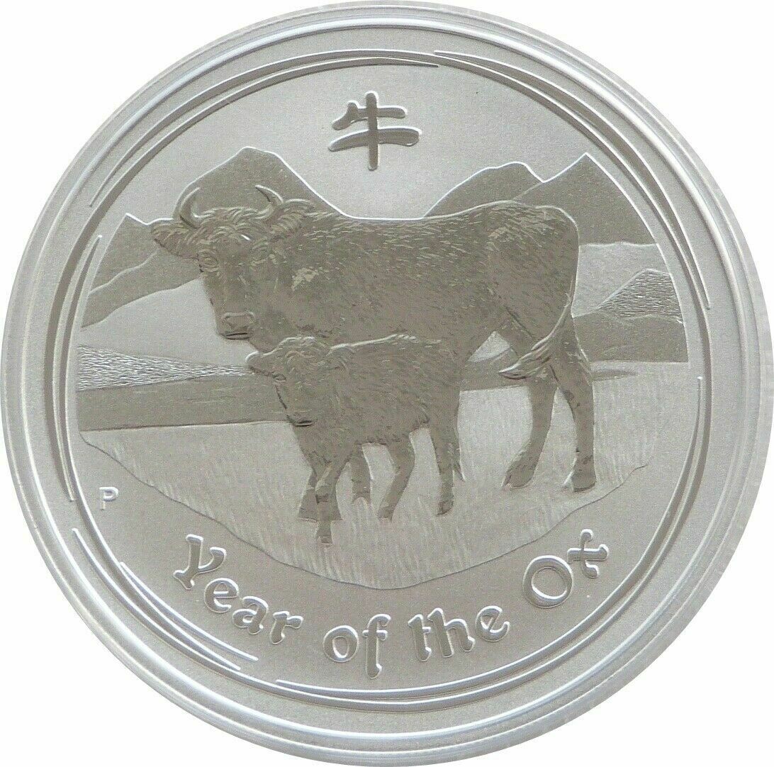 2009-P Australia Lunar Ox $1 Silver 1oz Coin 2009-P Australia Lunar Ox $1 Silver 1oz Coin