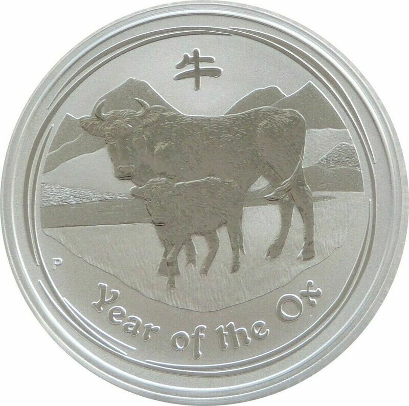2009-P Australia Lunar Ox $1 Silver 1oz Coin 2009-P Australia Lunar Ox $1 Silver 1oz Coin
