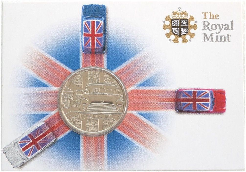 2009 Royal Mint Mini Motor Car 50th Anniversary Commemorative Medal