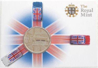 2009 Royal Mint Mini Motor Car 50th Anniversary Commemorative Medal