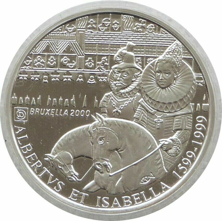 1999 Belgium Millennium 500 Franc Silver Proof Coin 1999 Belgium Millennium 500 Franc Silver Proof Coin