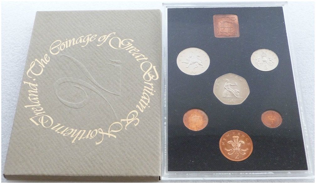 1976 Royal Mint Standard Proof 6 Coin Set 1976 Royal Mint Standard Proof 6 Coin Set