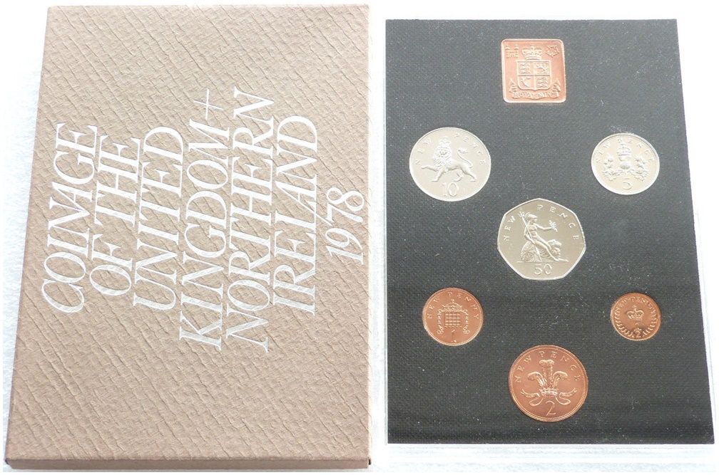 1978 Royal Mint Standard Proof 6 Coin Set 1978 Royal Mint Standard Proof 6 Coin Set
