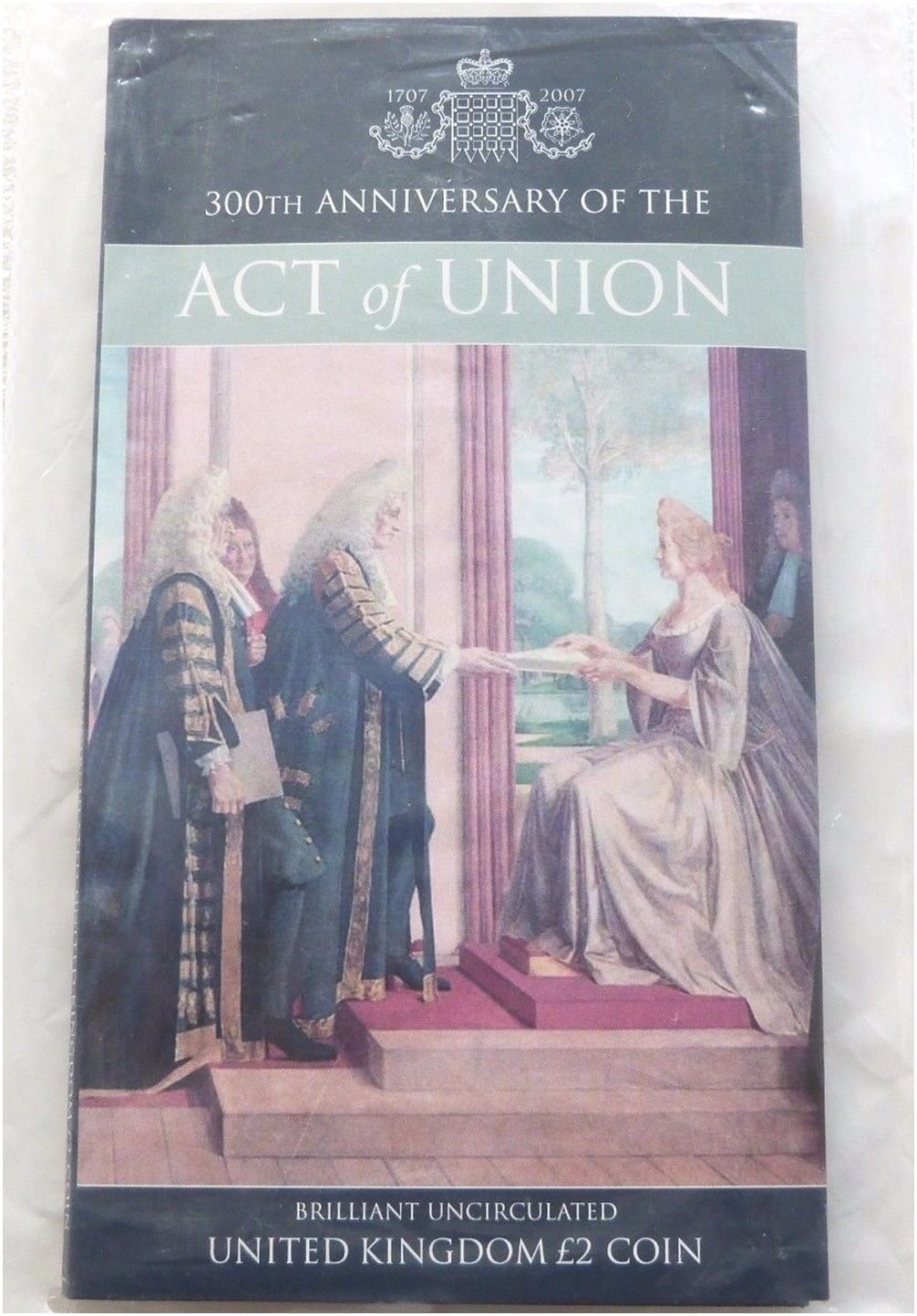 2007 Act of Union £2 Brilliant Uncirculated Coin Pack Sealed