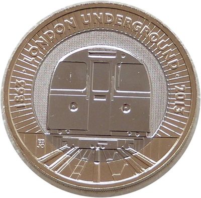 2013 London Underground Train £2 Brilliant Uncirculated Coin 2013 London Underground Train £2 Brilliant Uncirculated Coin