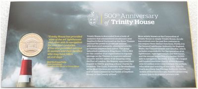 2014 Trinity House £2 Brilliant Uncirculated Coin Folder 2014 Trinity House £2 Brilliant Uncirculated Coin Folder