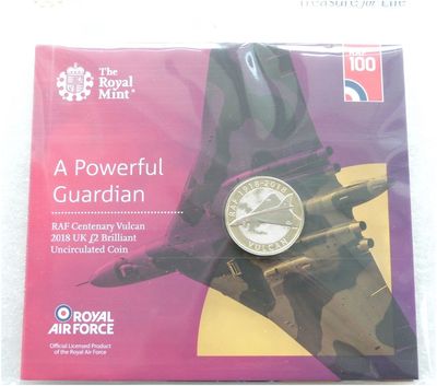 2018 Royal Air Force RAF Vulcan £2 Brilliant Uncirculated Coin Pack Sealed 2018 Royal Air Force RAF Vulcan £2 Brilliant Uncirculated Coin Pack Sealed