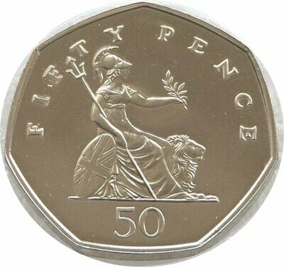 2005 Britannia 50p Brilliant Uncirculated Coin