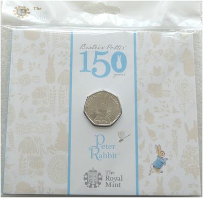 2016 Peter Rabbit 50p Brilliant Uncirculated Coin Pack Sealed 2016 Peter Rabbit 50p Brilliant Uncirculated Coin Pack Sealed
