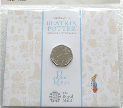 2017 Peter Rabbit 50p Brilliant Uncirculated Coin Pack Sealed 2017 Peter Rabbit 50p Brilliant Uncirculated Coin Pack Sealed