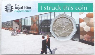 2018 Sir Isaac Newton 50p Brilliant Uncirculated Coin Pack