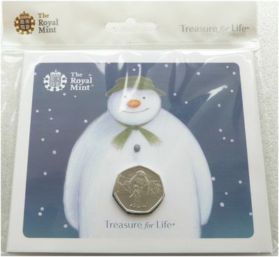 2019 The Snowman 50p Brilliant Uncirculated Coin Pack Sealed 2019 The Snowman 50p Brilliant Uncirculated Coin Pack Sealed