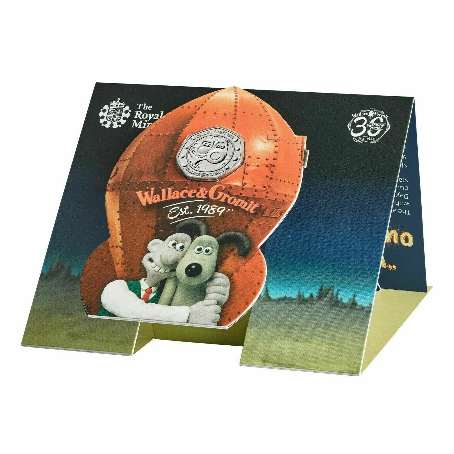 2019 Wallace and Gromit 50p Brilliant Uncirculated Coin Pack Sealed 2019 Wallace and Gromit 50p Brilliant Uncirculated Coin Pack Sealed