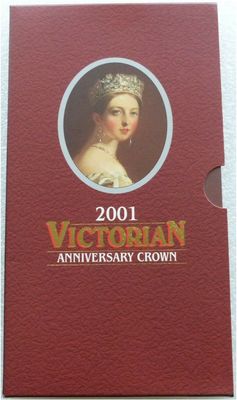 2001 Queen Victoria £5 Brilliant Uncirculated Coin Pack