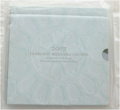 2007 Diamond Wedding £5 Brilliant Uncirculated Coin Pack Sealed 2007 Diamond Wedding £5 Brilliant Uncirculated Coin Pack Sealed