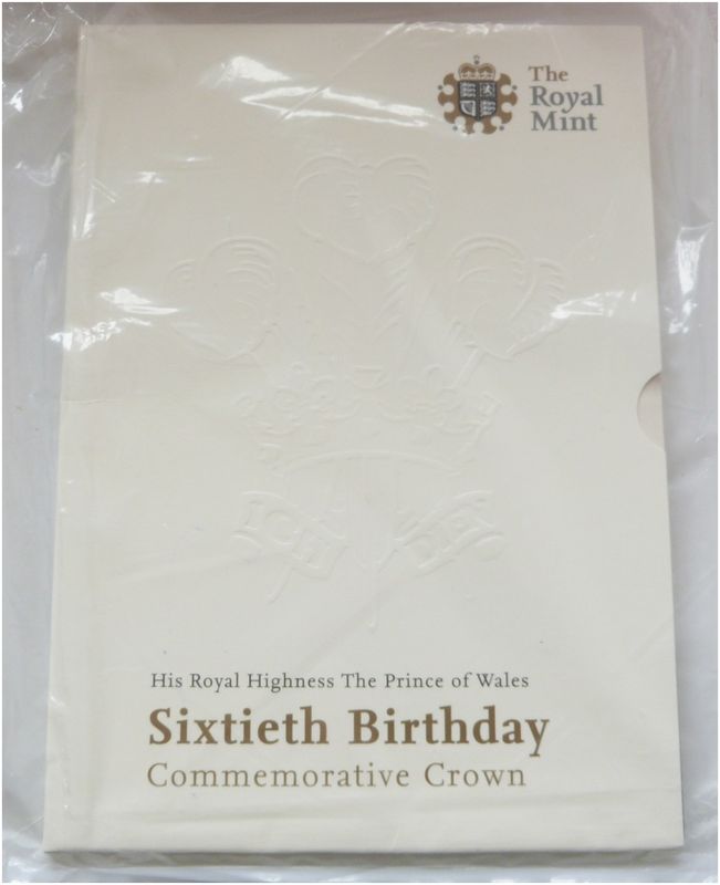 2008 Prince Charles of Wales £5 Brilliant Uncirculated Coin Pack Sealed