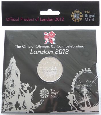 2012 London Olympic Games £5 Brilliant Uncirculated Coin Large Pack Sealed 2012 London Olympic Games £5 Brilliant Uncirculated Coin Large Pack Sealed