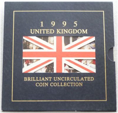 1995 Royal Mint Annual Brilliant Uncirculated 8 Coin Set