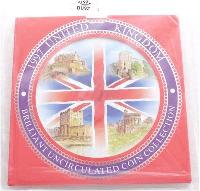 1997 Royal Mint Annual Brilliant Uncirculated 9 Coin Set Sealed