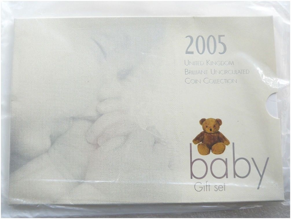 2005 Royal Mint Baby Gift Annual Brilliant Uncirculated 10 Coin Set Sealed