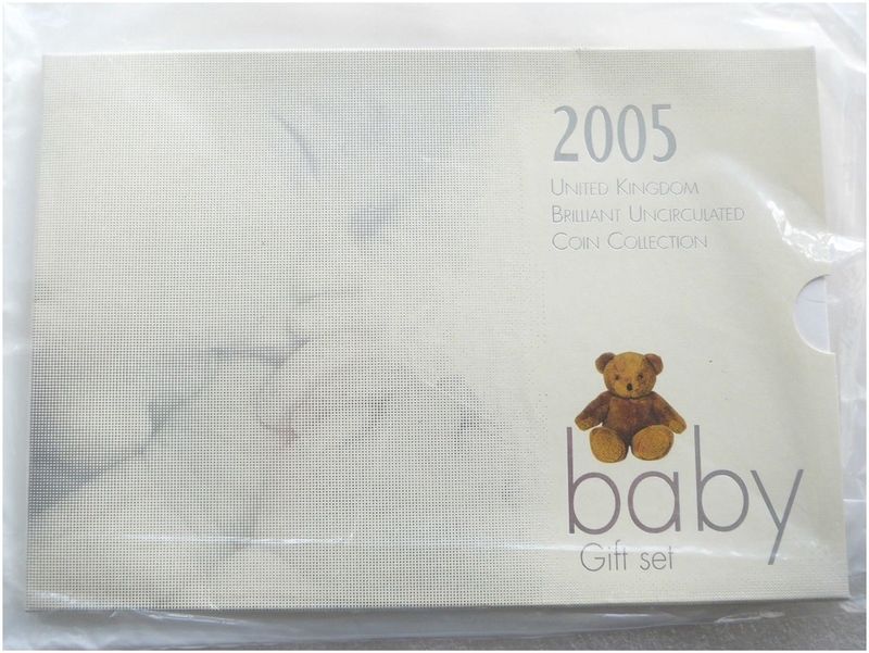 2005 Royal Mint Baby Gift Annual Brilliant Uncirculated 10 Coin Set Sealed