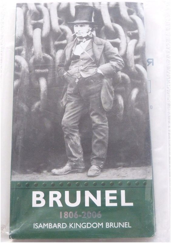 2006 Isambard Brunel £2 Brilliant Uncirculated 2 Coin Set Pack Sealed