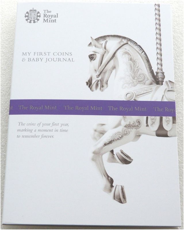 2016 My First Coins Baby Gift Annual Brilliant Uncirculated 8 Coin Set Pack