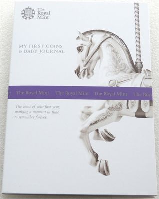 2017 My First Coins Baby Gift Annual Brilliant Uncirculated 8 Coin Set Pack