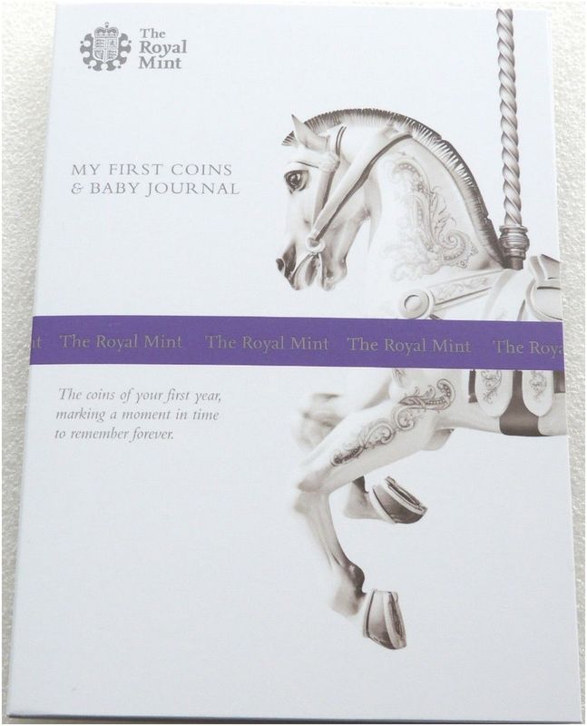 2018 My First Coins Baby Gift Annual Brilliant Uncirculated 8 Coin Set Pack