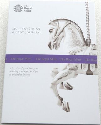 2018 My First Coins Baby Gift Annual Brilliant Uncirculated 8 Coin Set Pack