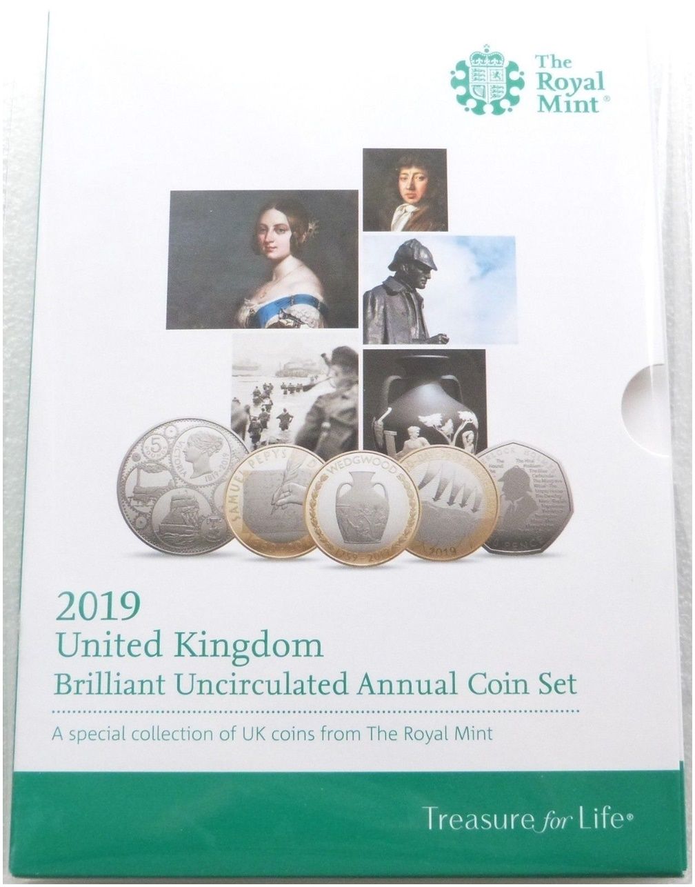 2019 Royal Mint Annual Brilliant Uncirculated 13 Coin Set Sealed