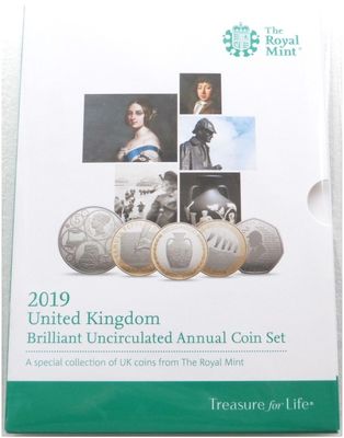 2019 Royal Mint Annual Brilliant Uncirculated 13 Coin Set Sealed