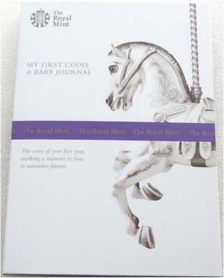 2019 My First Coins Baby Gift Annual Brilliant Uncirculated 8 Coin Set Pack