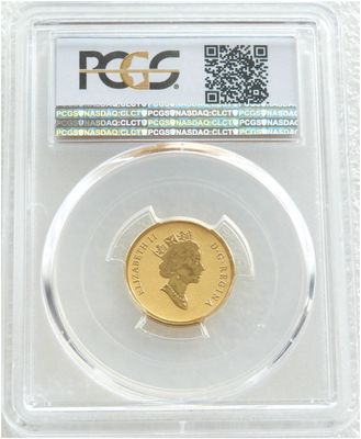 2015 Canada Maple Leaf $10 Gold Reverse Proof 1/4oz Coin PCGS PR69